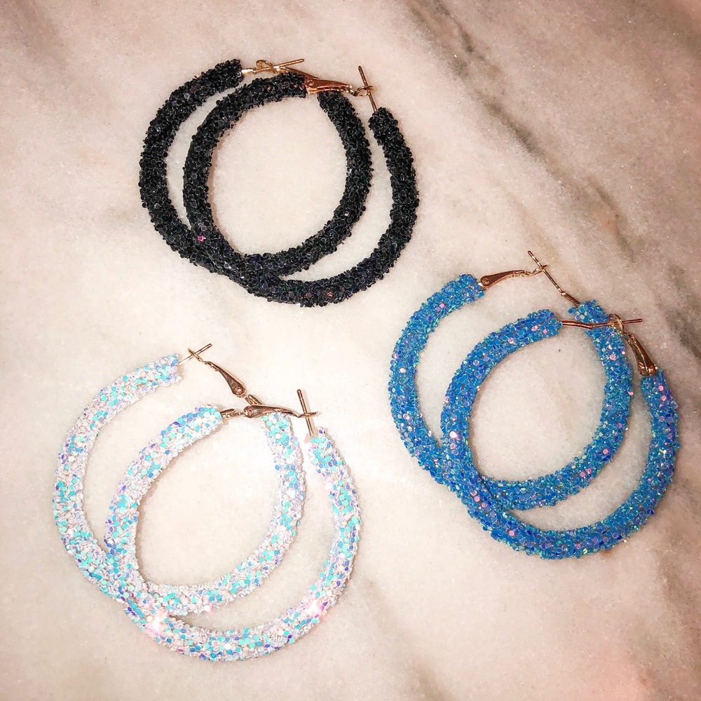 Mermaid Dust Hoops